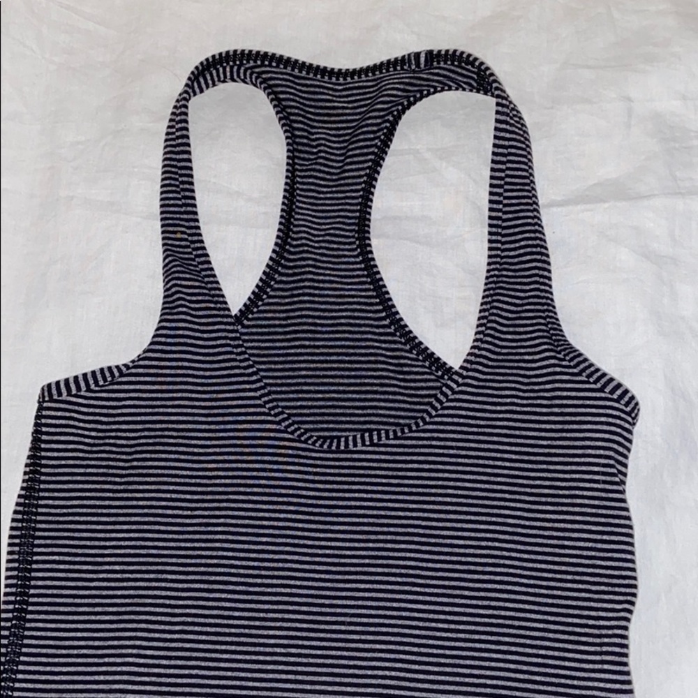 Lululemon Striped Racerback Tank - Picture 2 of 4